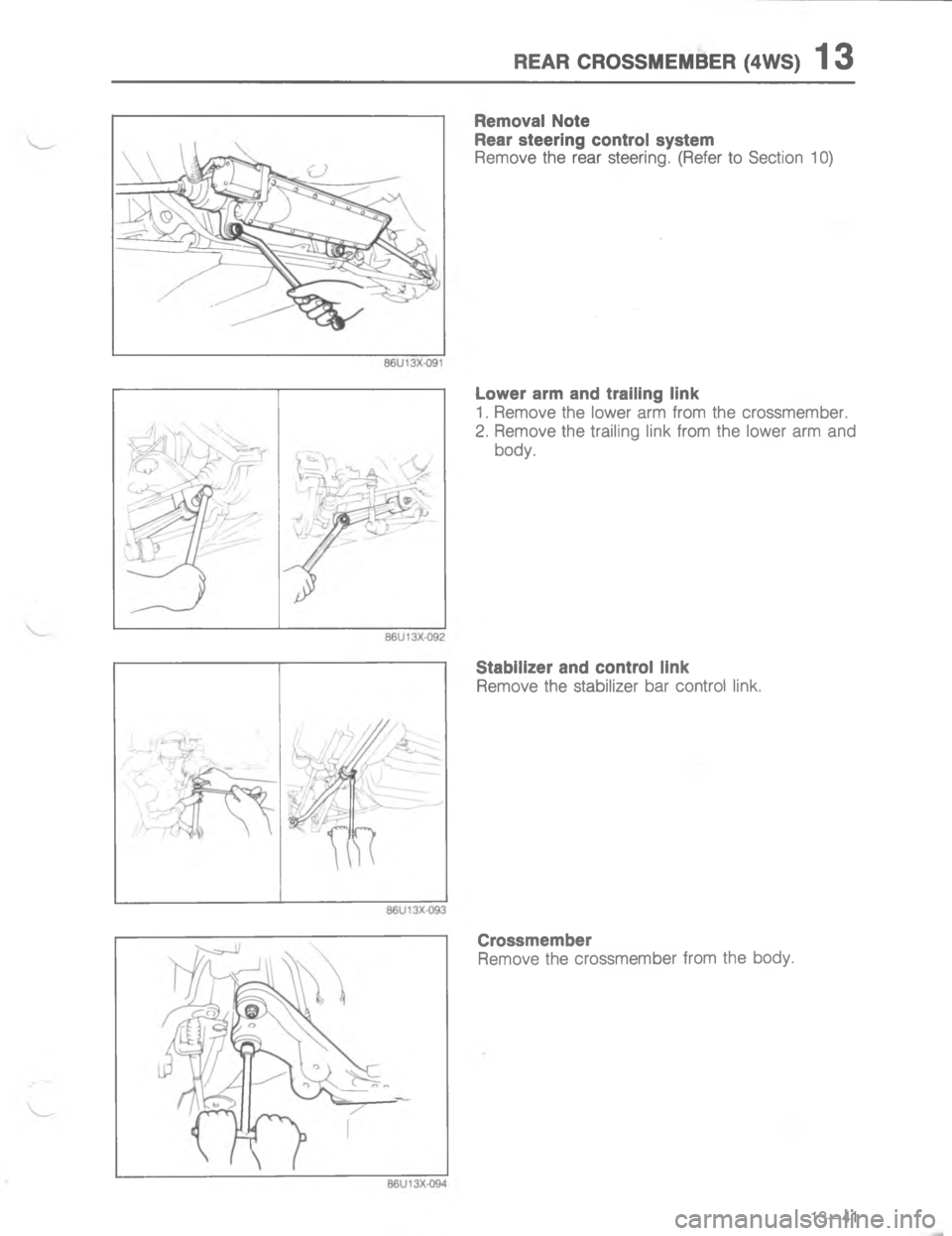 MAZDA MX-6 1988  Workshop Manual 454 (4/775854 2G73
"
4&
0

;
! 

4

4 