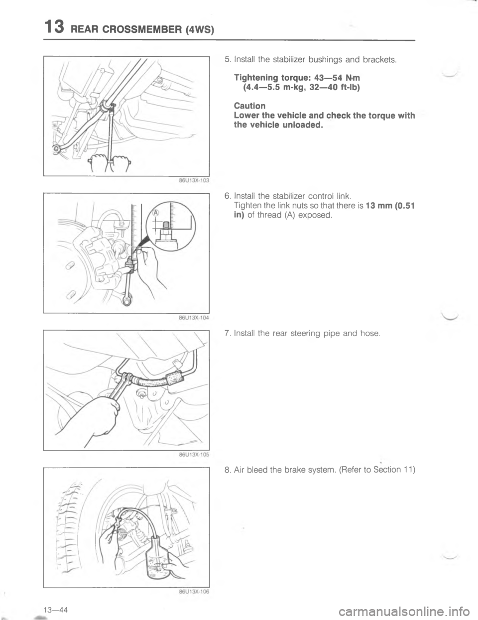 MAZDA MX-6 1988  Workshop Manual 	.4C

4

0

<
#/

D
 