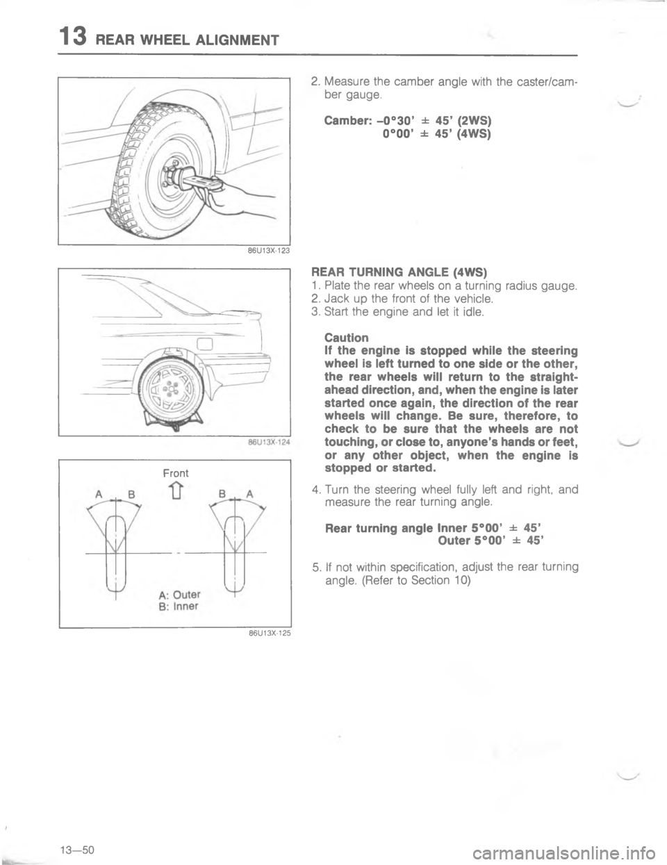 MAZDA MX-6 1988  Workshop Manual 	.454 955. .@)5)#; 	  !    	I%
! 

-
E

;
H


I

+"
*
I
#


*
G

"

C



 