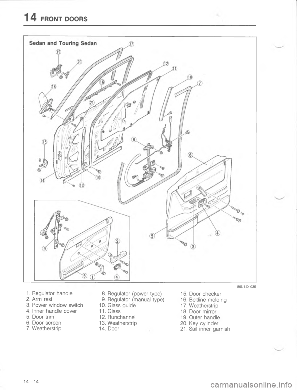 MAZDA MX-6 1988  Workshop Manual GE

;
H
G
C
<
D










;
; 