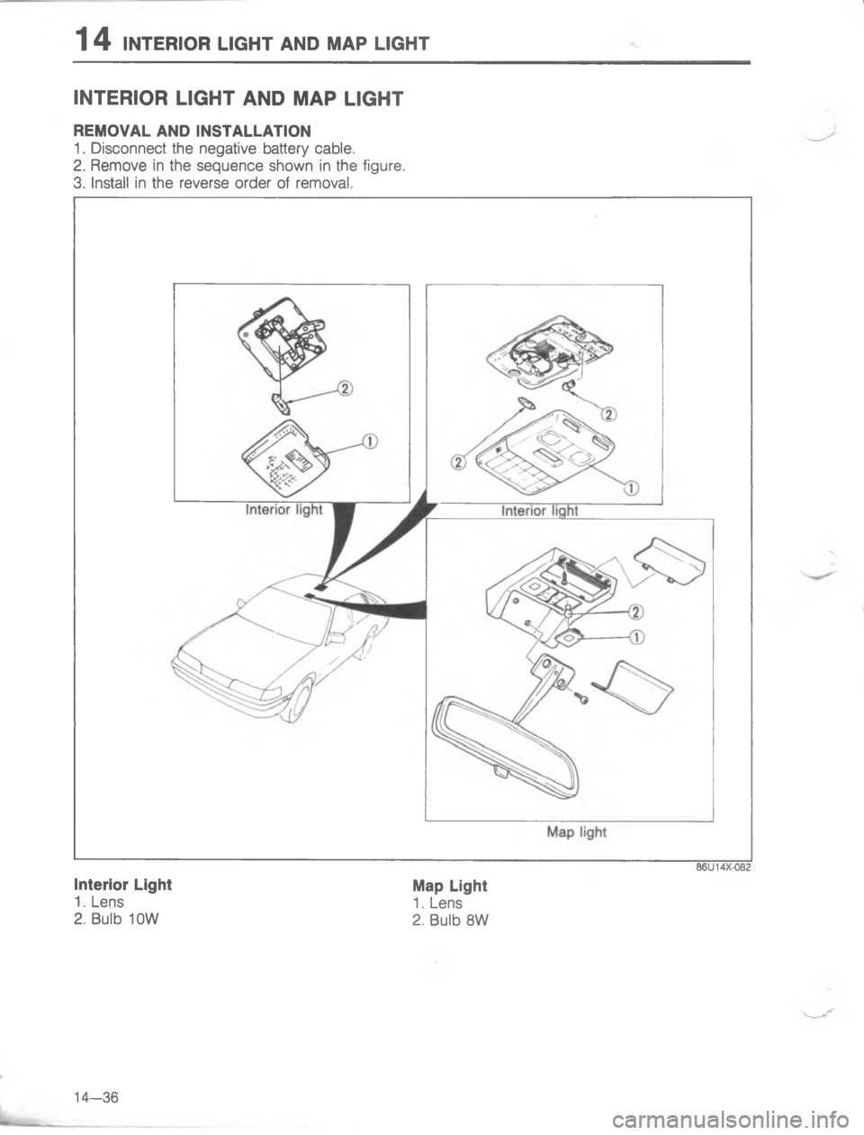 MAZDA MX-6 1988  Workshop Manual G\)
A

;
H
#


; 