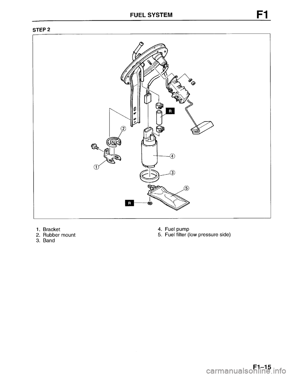 MAZDA PROTEGE 1996  Workshop Manual 