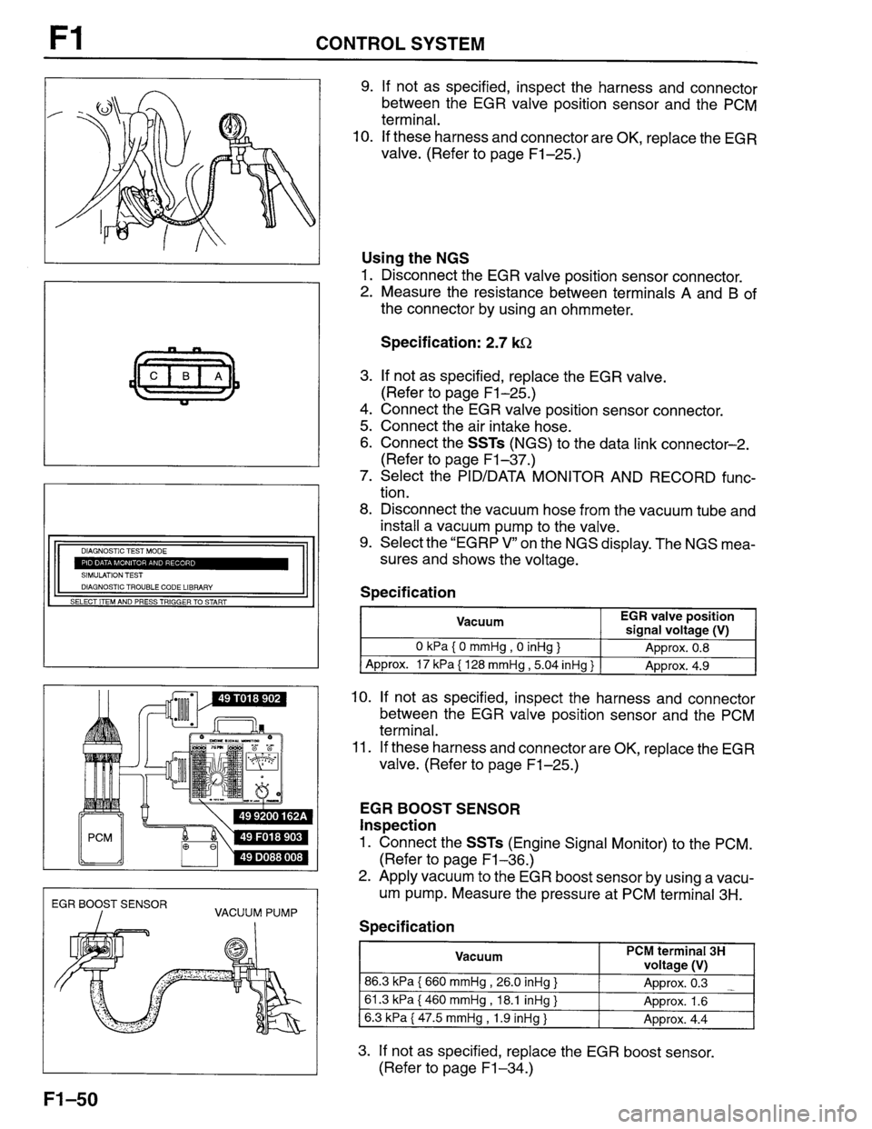 MAZDA PROTEGE 1996  Workshop Manual 