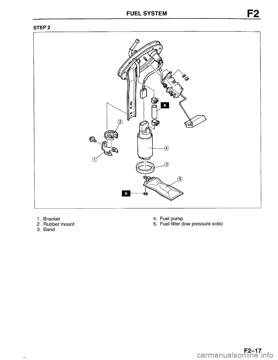 MAZDA PROTEGE 1996  Workshop Manual 