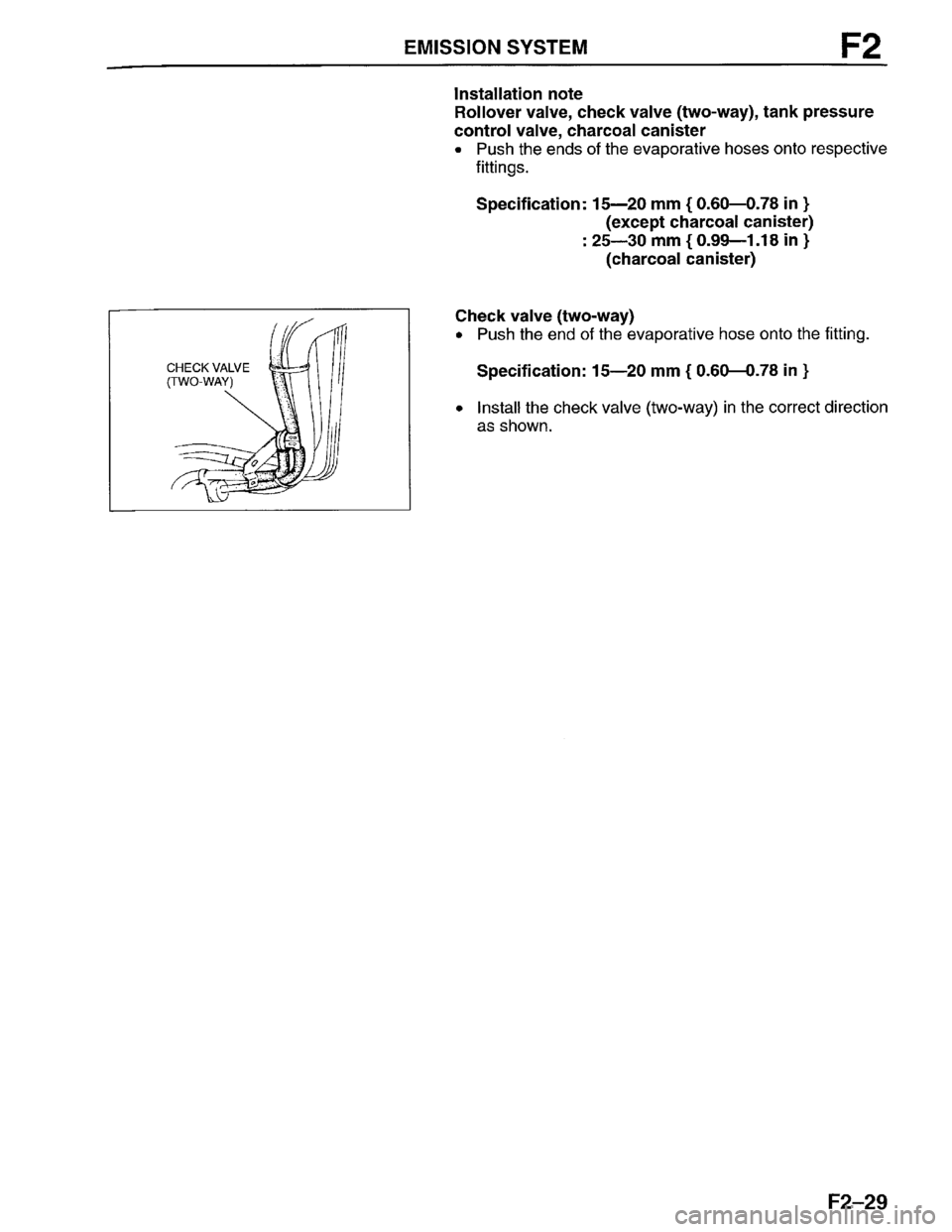 MAZDA PROTEGE 1996  Workshop Manual 