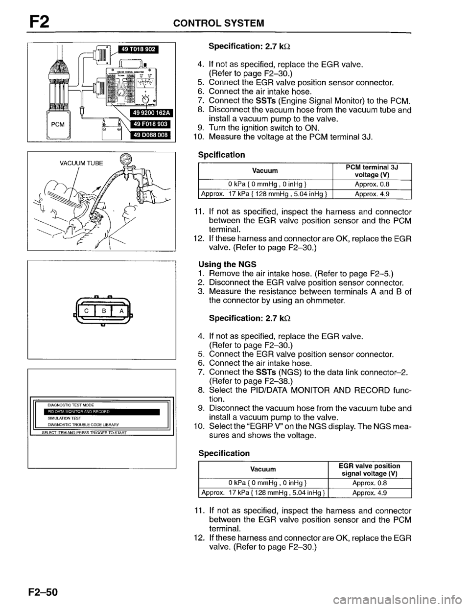 MAZDA PROTEGE 1996  Workshop Manual 