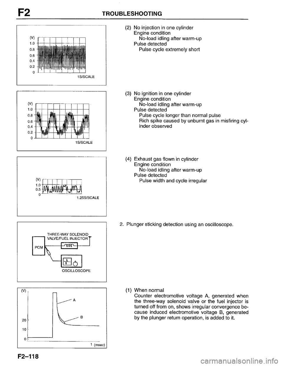 MAZDA PROTEGE 1996  Workshop Manual 