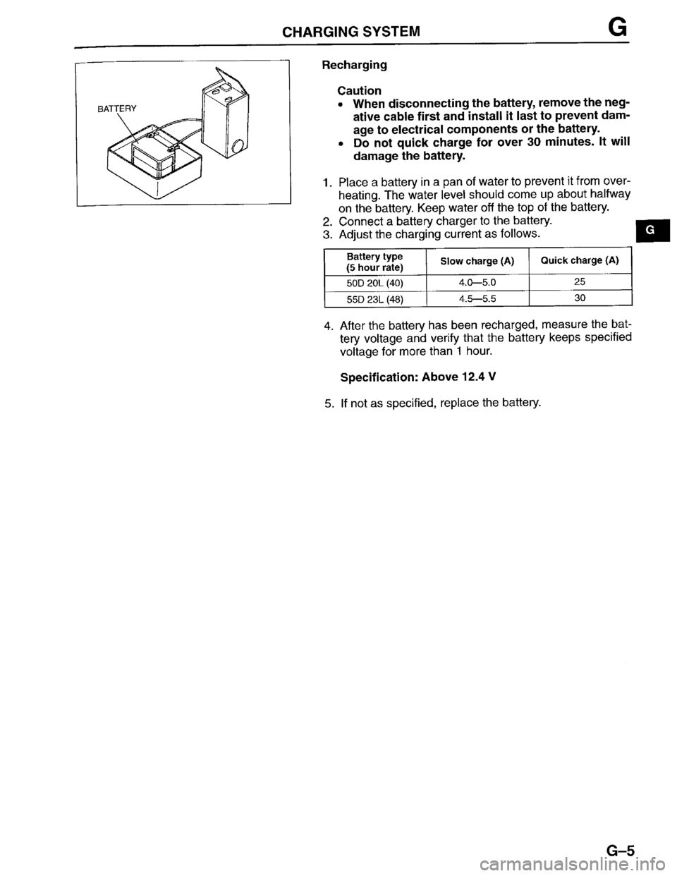 MAZDA PROTEGE 1996  Workshop Manual 