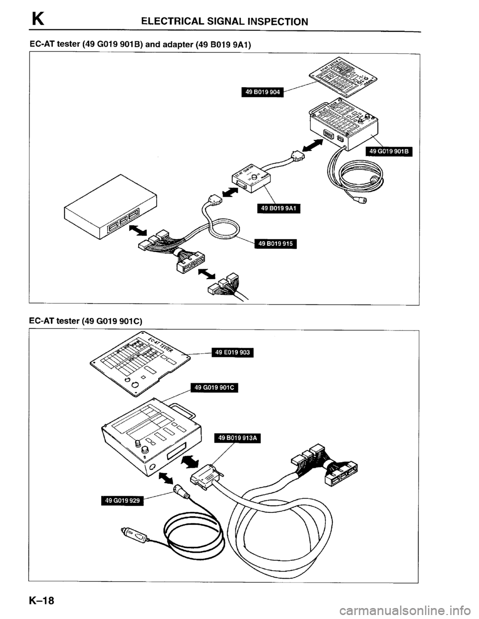 MAZDA PROTEGE 1996  Workshop Manual 