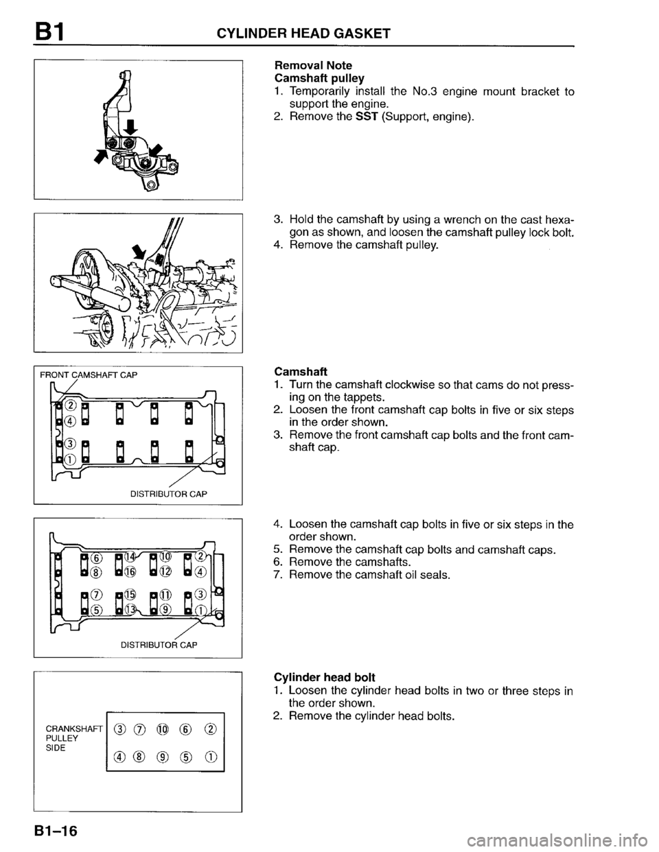 MAZDA PROTEGE 1996  Workshop Manual 