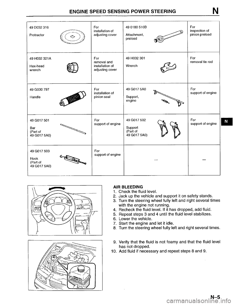 MAZDA PROTEGE 1996  Workshop Manual 