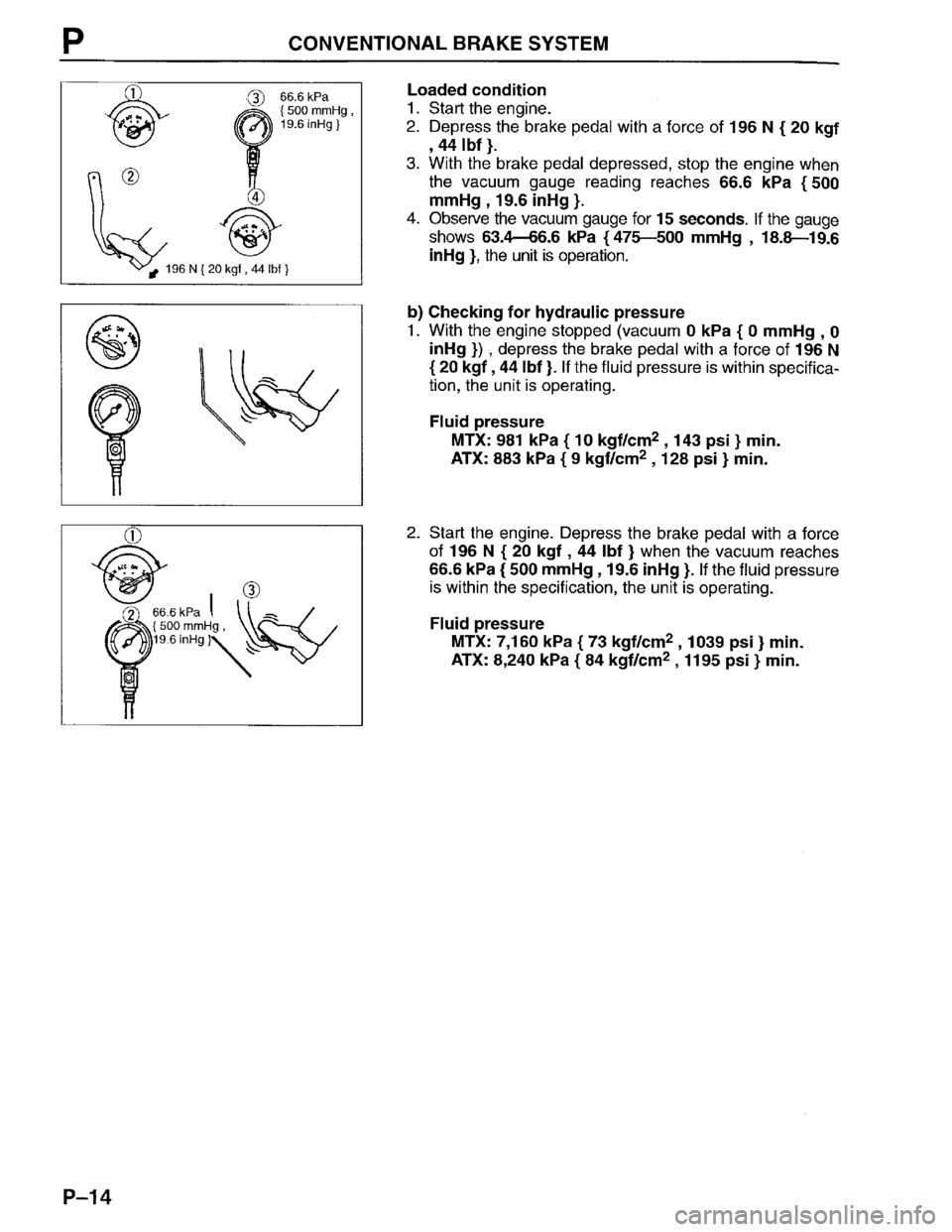 MAZDA PROTEGE 1996  Workshop Manual 