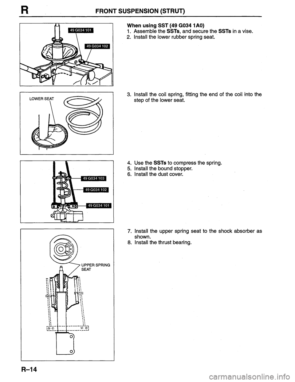 MAZDA PROTEGE 1996  Workshop Manual 