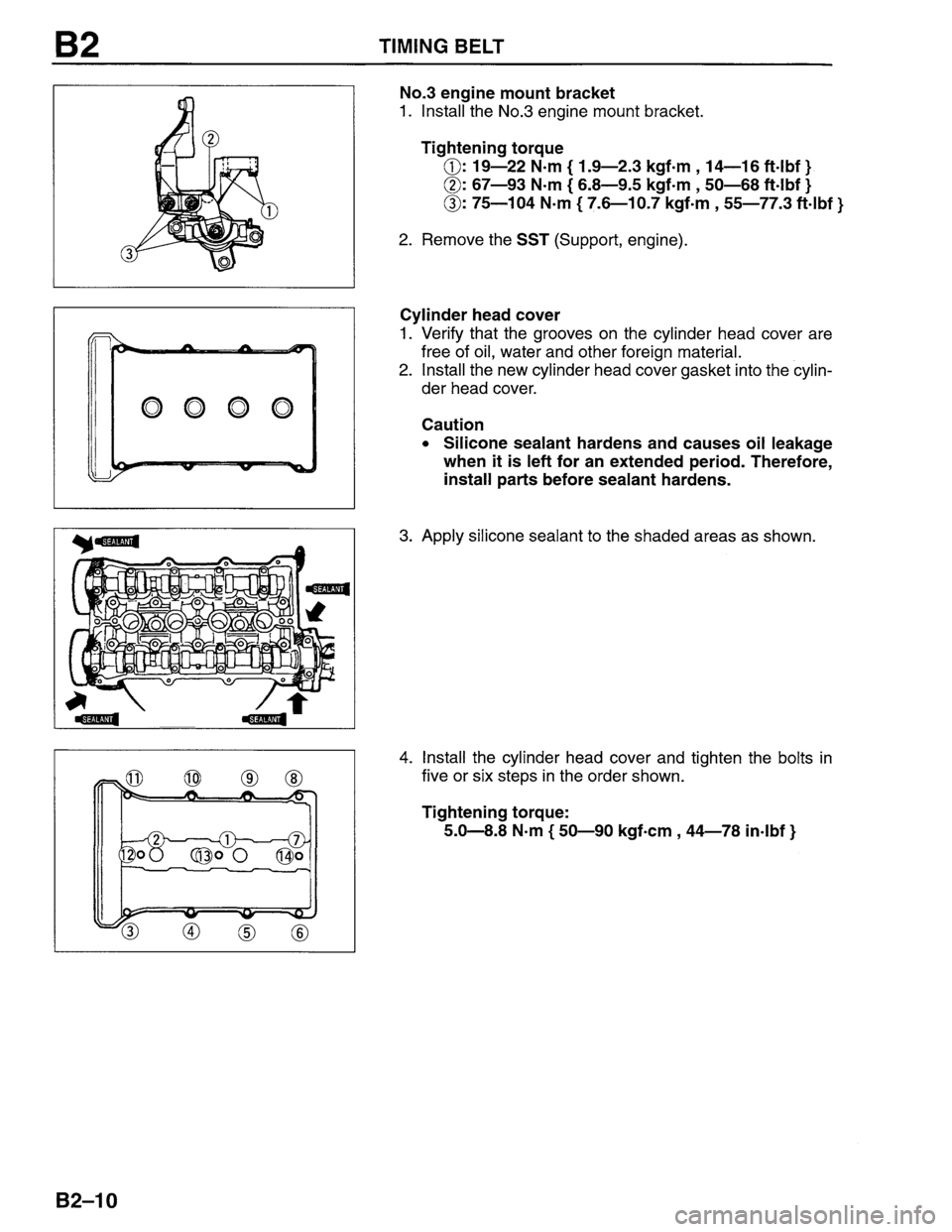 MAZDA PROTEGE 1996  Workshop Manual 