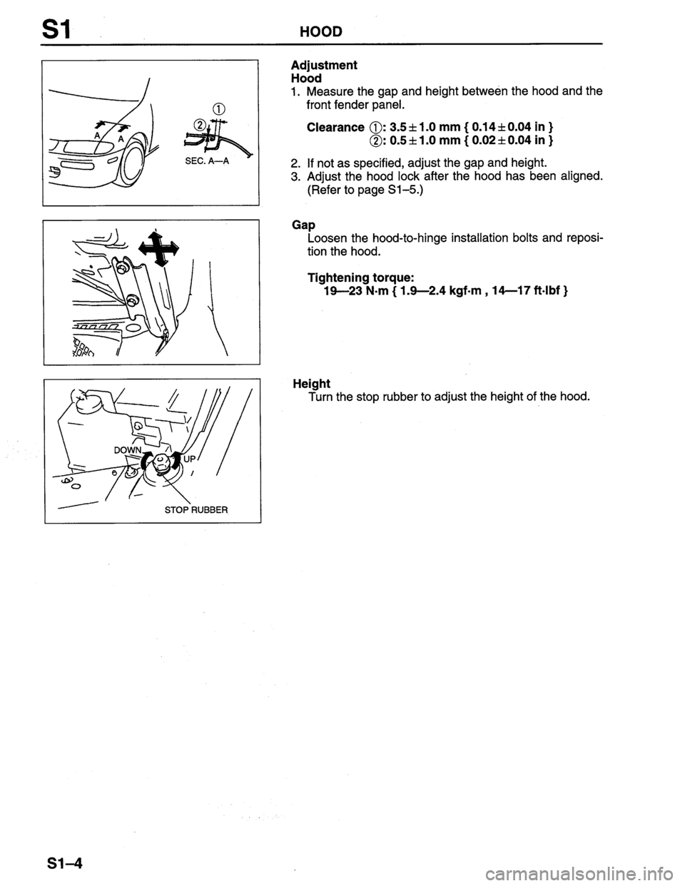 MAZDA PROTEGE 1996  Workshop Manual 