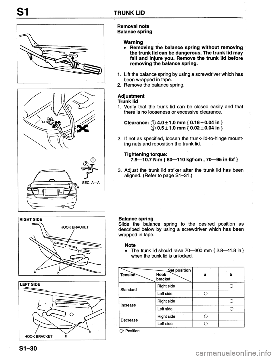 MAZDA PROTEGE 1996  Workshop Manual 