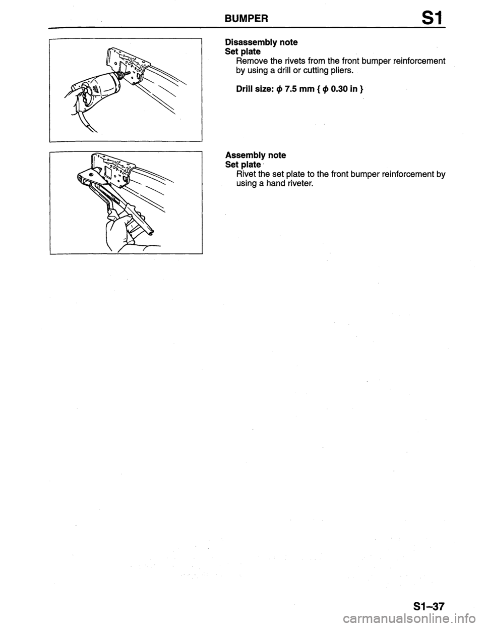 MAZDA PROTEGE 1996  Workshop Manual 
