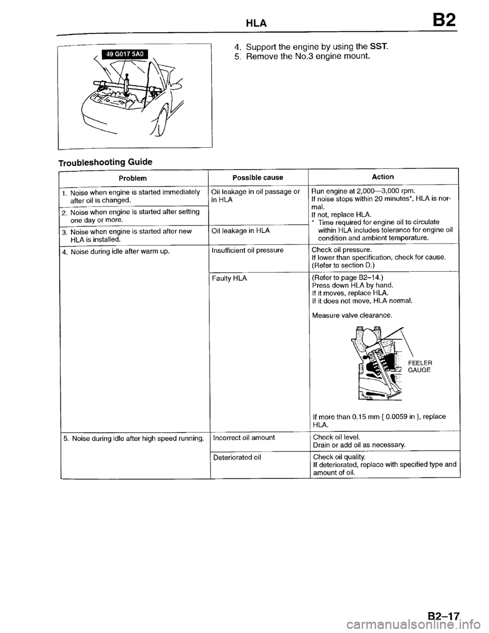 MAZDA PROTEGE 1996  Workshop Manual 