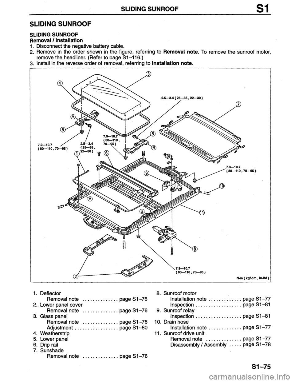 MAZDA PROTEGE 1996  Workshop Manual 