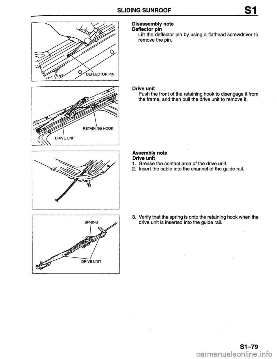 MAZDA PROTEGE 1996  Workshop Manual 