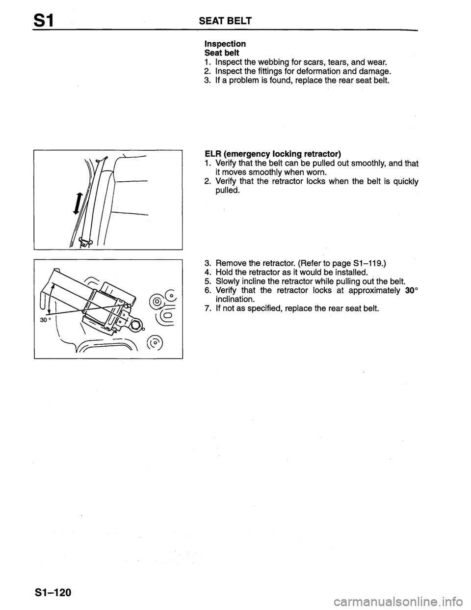 MAZDA PROTEGE 1996  Workshop Manual 