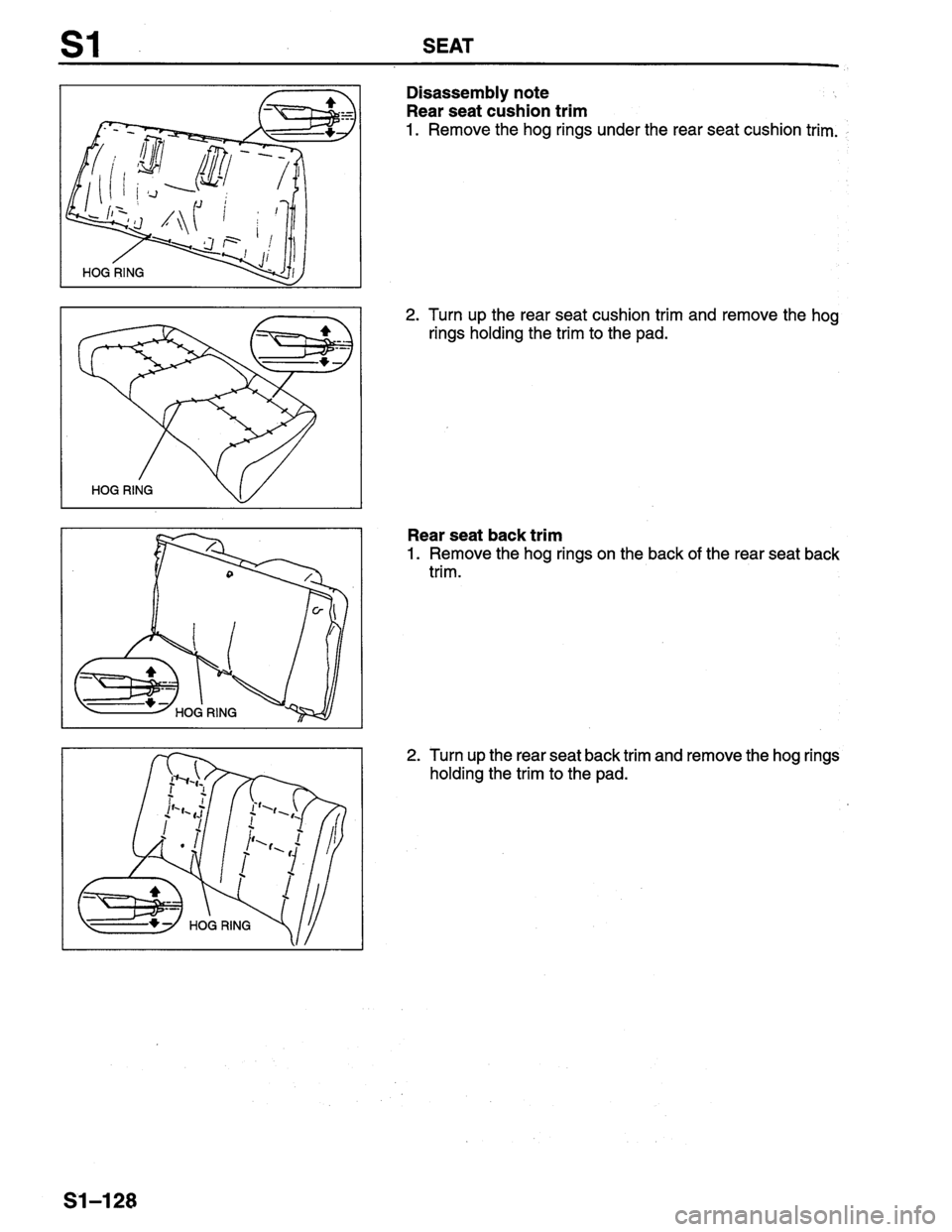 MAZDA PROTEGE 1996  Workshop Manual 