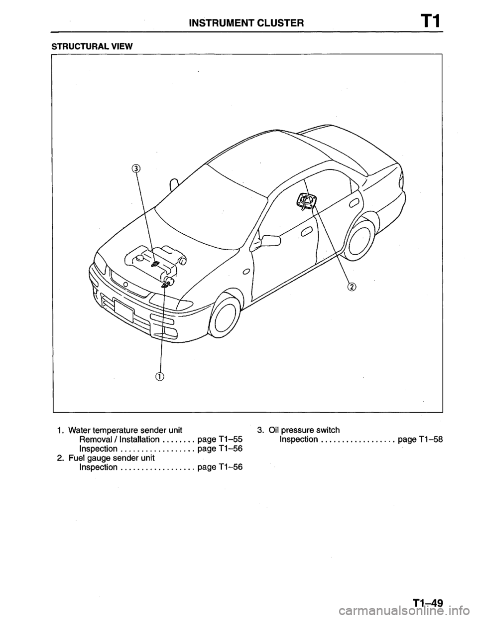 MAZDA PROTEGE 1996  Workshop Manual 