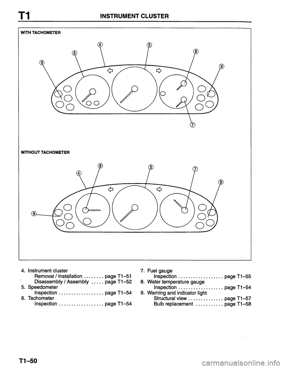 MAZDA PROTEGE 1996  Workshop Manual 
