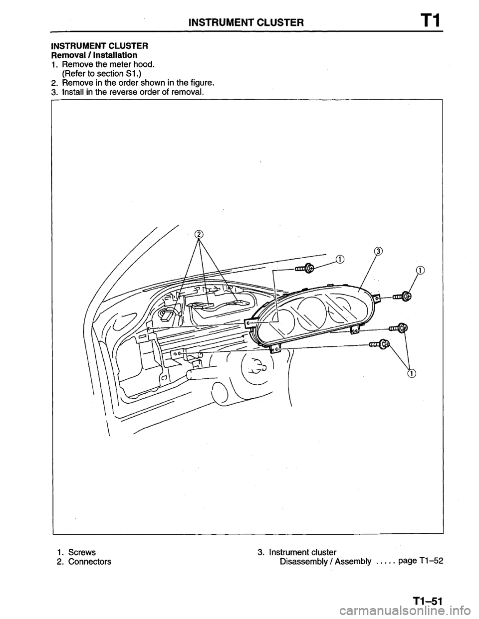 MAZDA PROTEGE 1996  Workshop Manual 