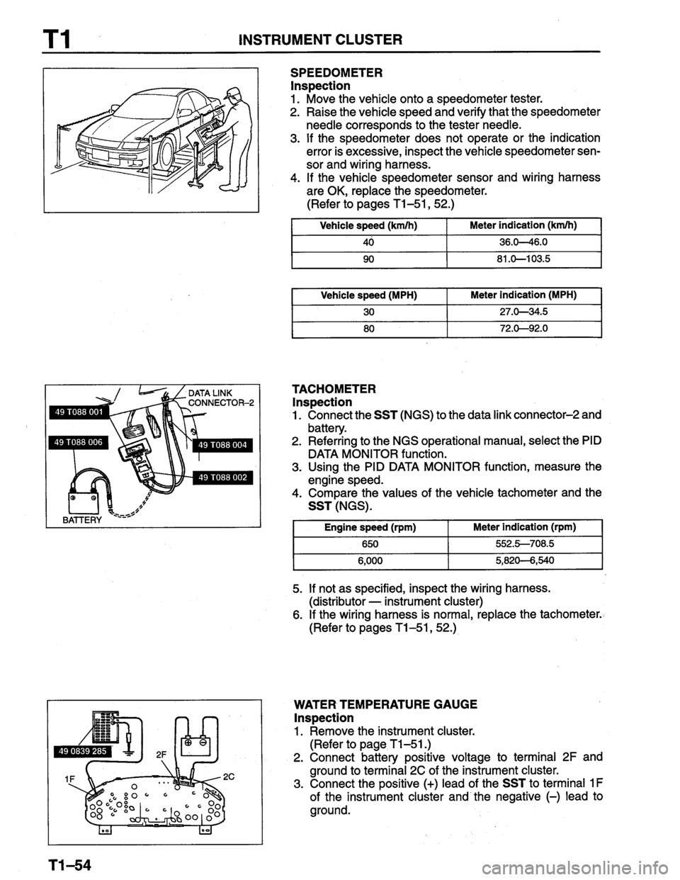 MAZDA PROTEGE 1996  Workshop Manual 