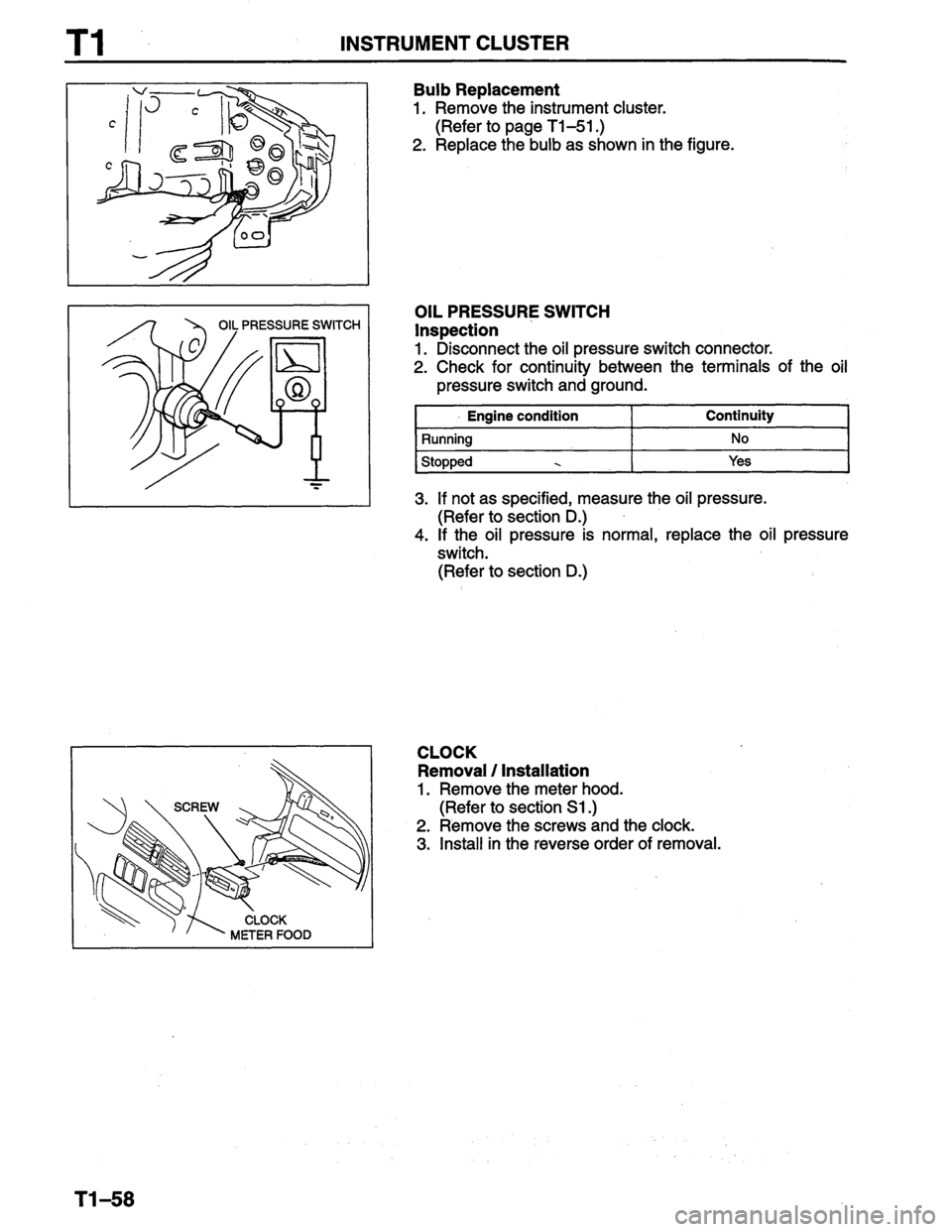 MAZDA PROTEGE 1996  Workshop Manual 