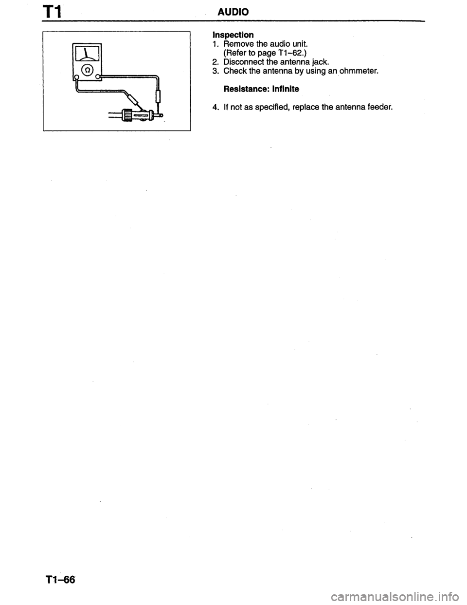 MAZDA PROTEGE 1996  Workshop Manual 