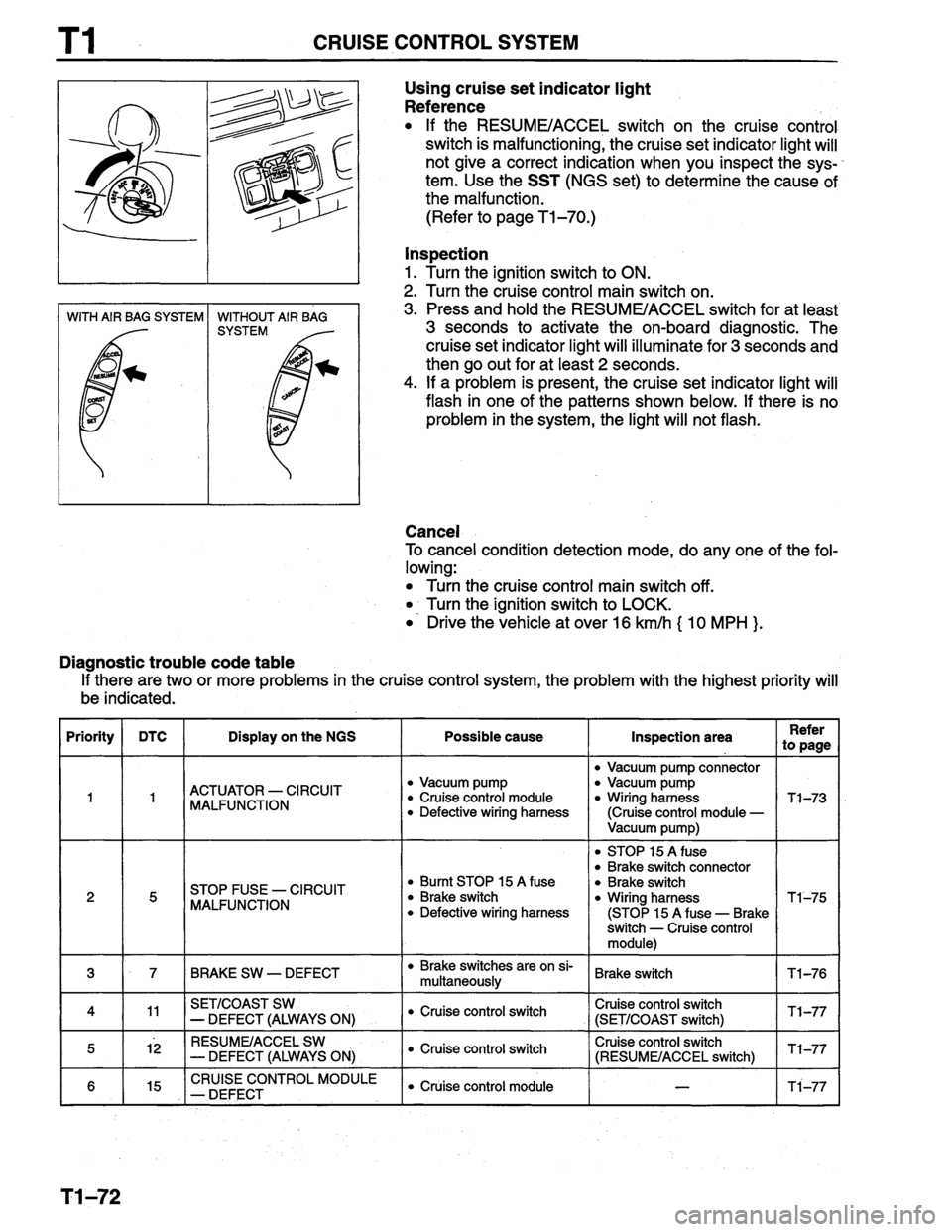 MAZDA PROTEGE 1996  Workshop Manual 