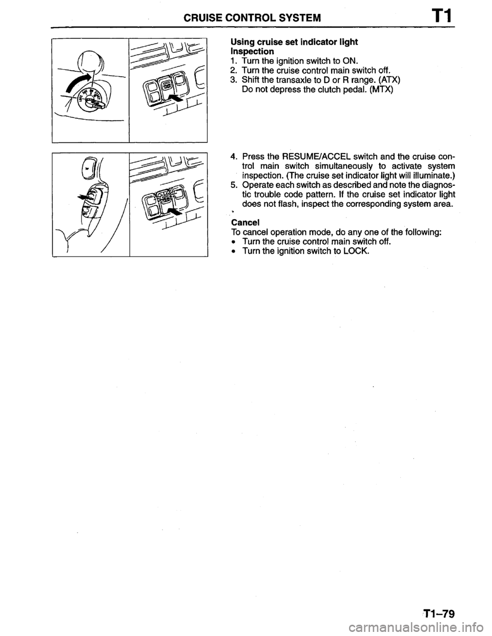 MAZDA PROTEGE 1996  Workshop Manual 