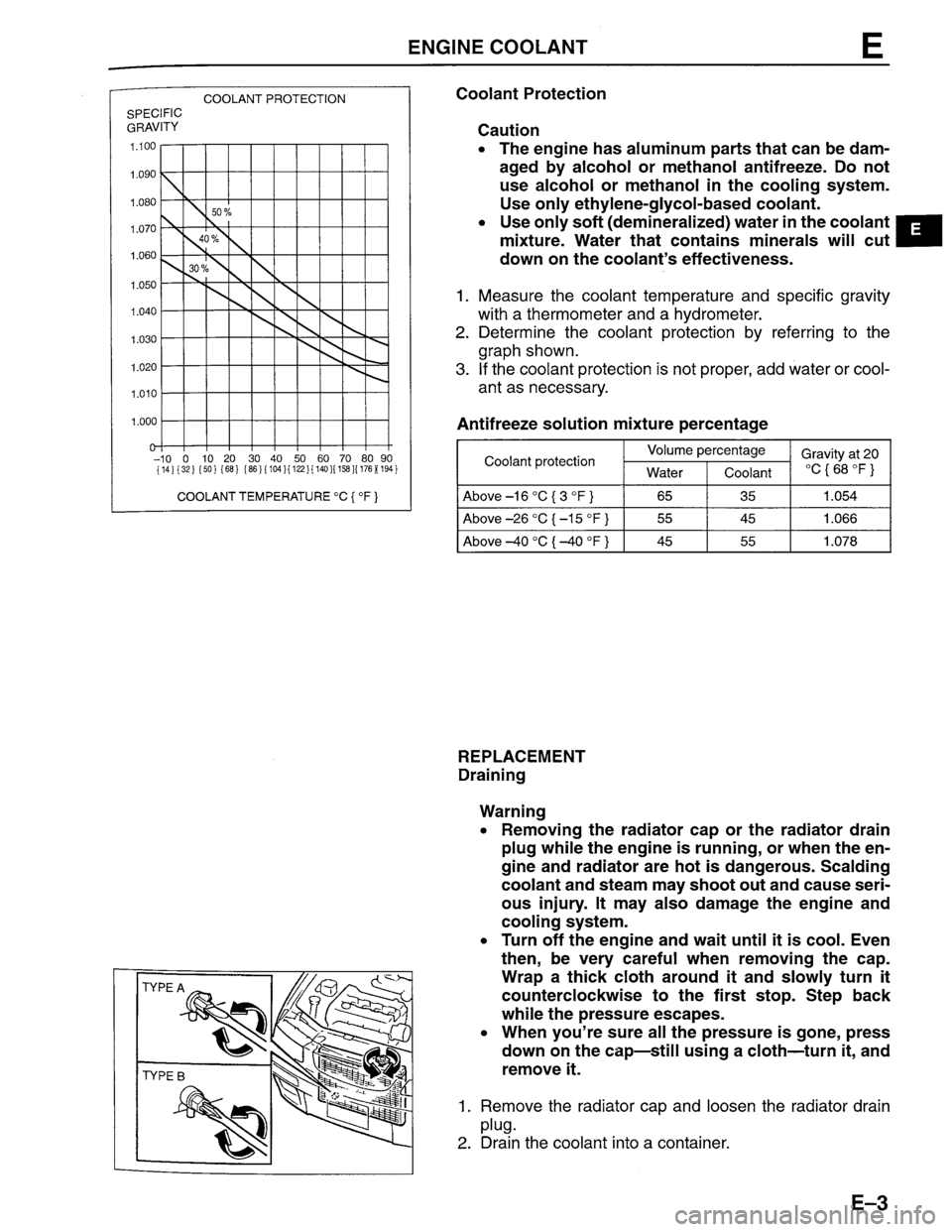 MAZDA PROTEGE 1996  Workshop Manual 