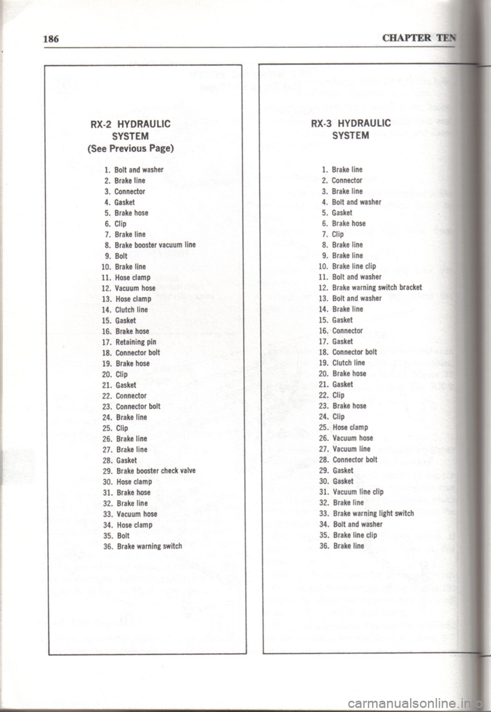 MAZDA RX-2 1971  Workshop Service Repair Manual 