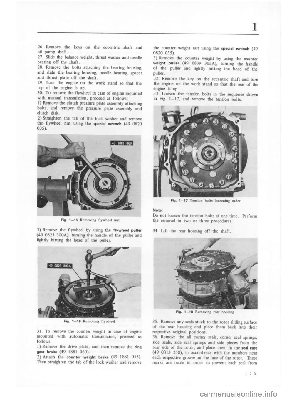 MAZDA RX-3 1975  Workshop Manual 