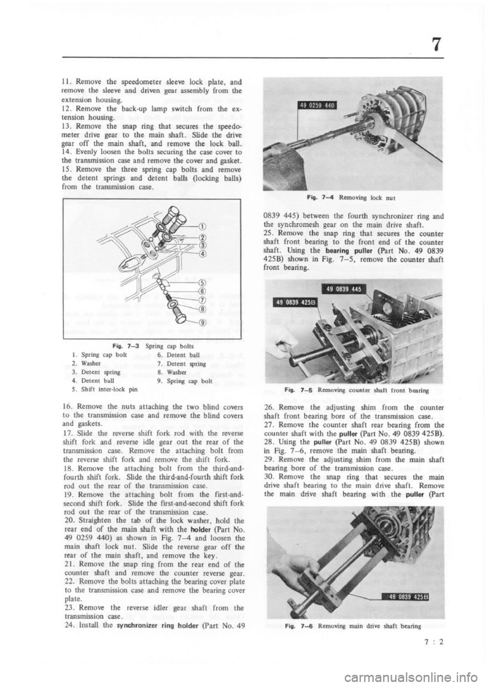 MAZDA RX-3 1975  Workshop Manual 