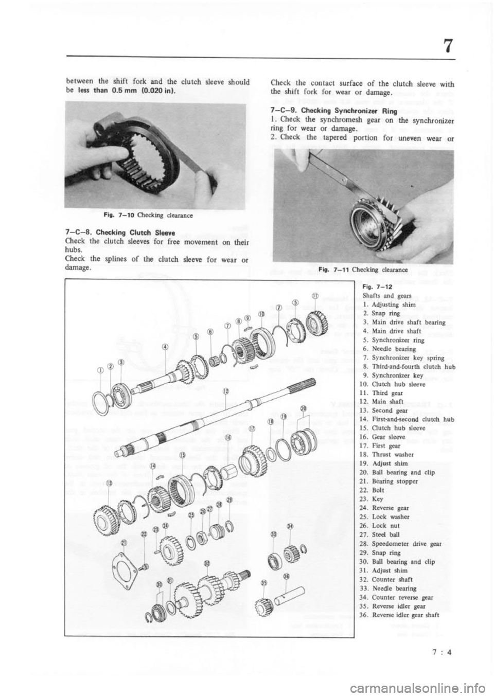 MAZDA RX-3 1975  Workshop Manual 