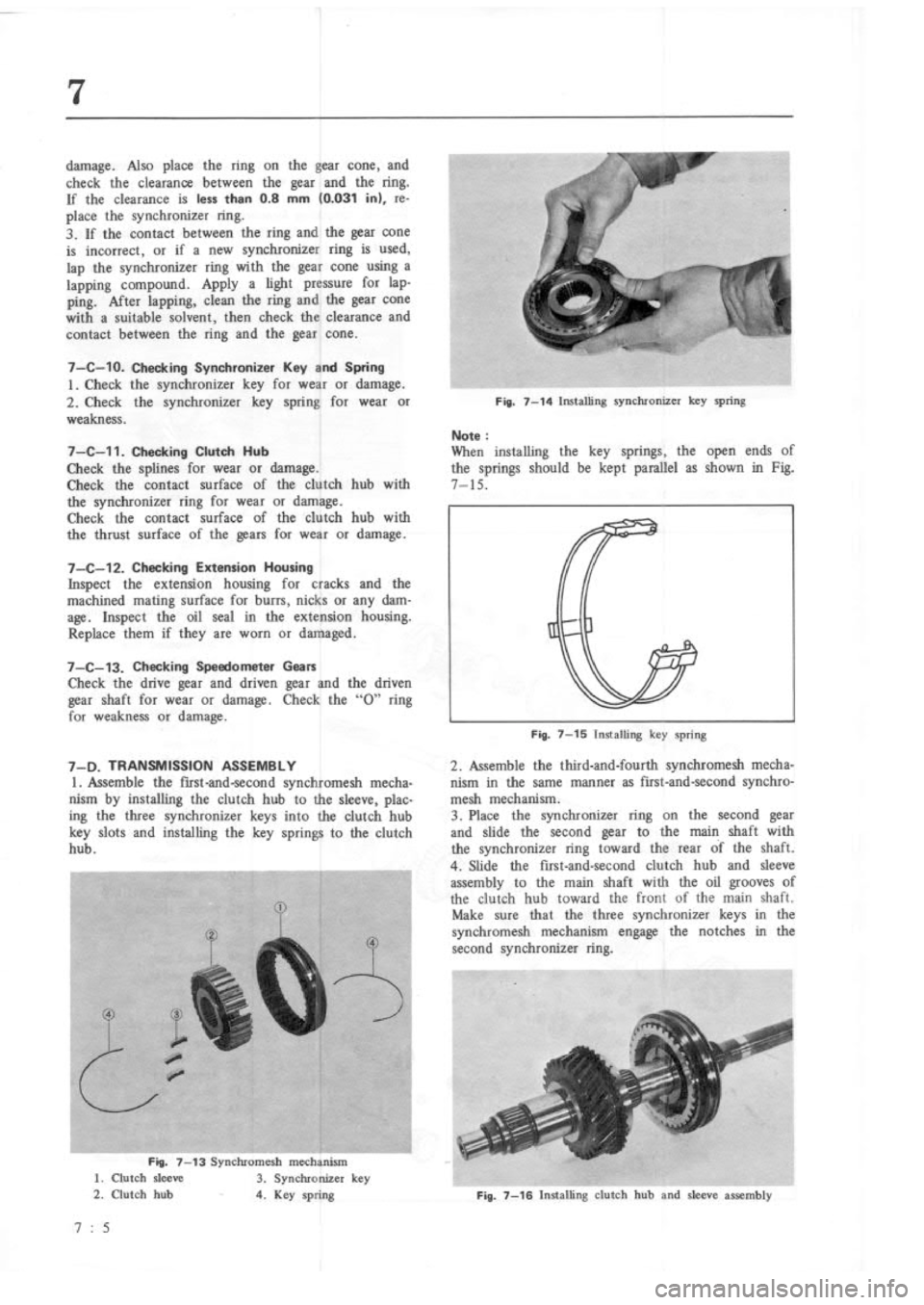 MAZDA RX-3 1975  Workshop Manual 