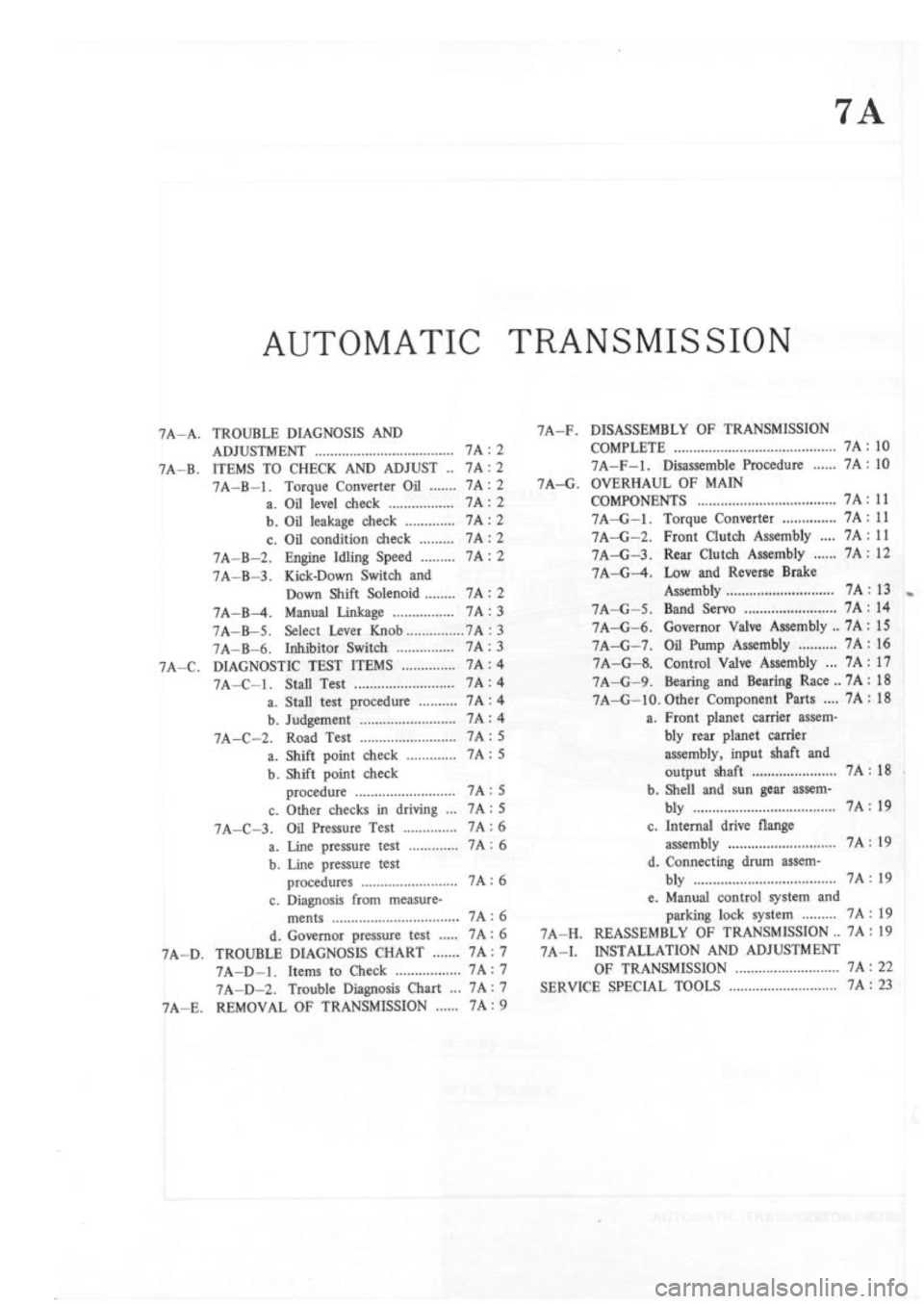 MAZDA RX-3 1975  Workshop Manual 