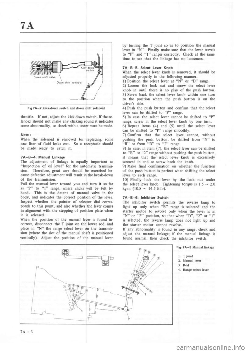 MAZDA RX-3 1975  Workshop Manual 
