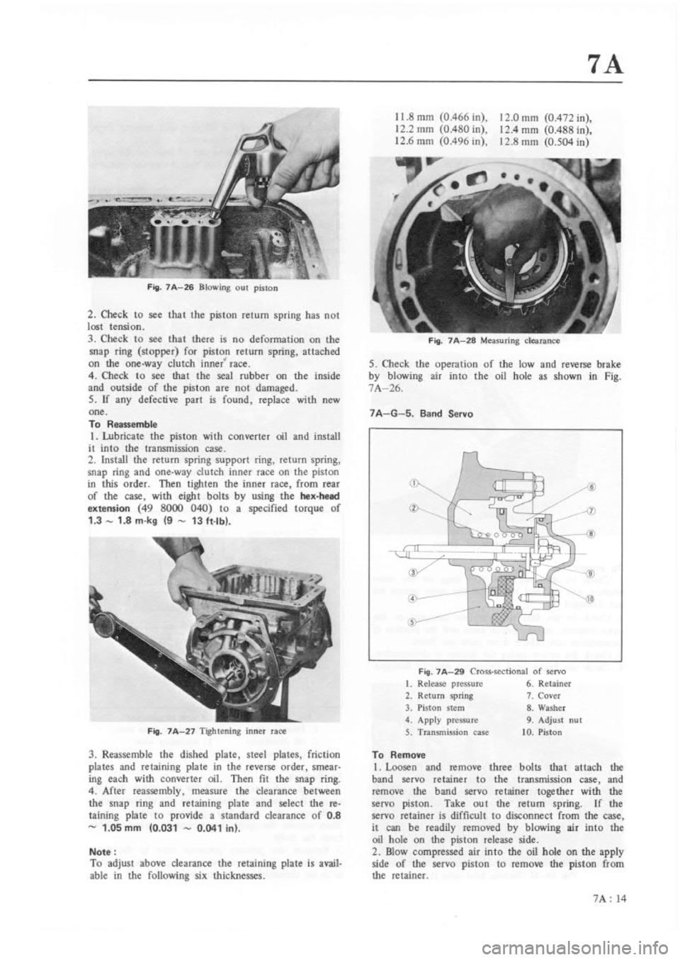 MAZDA RX-3 1975  Workshop Manual 
