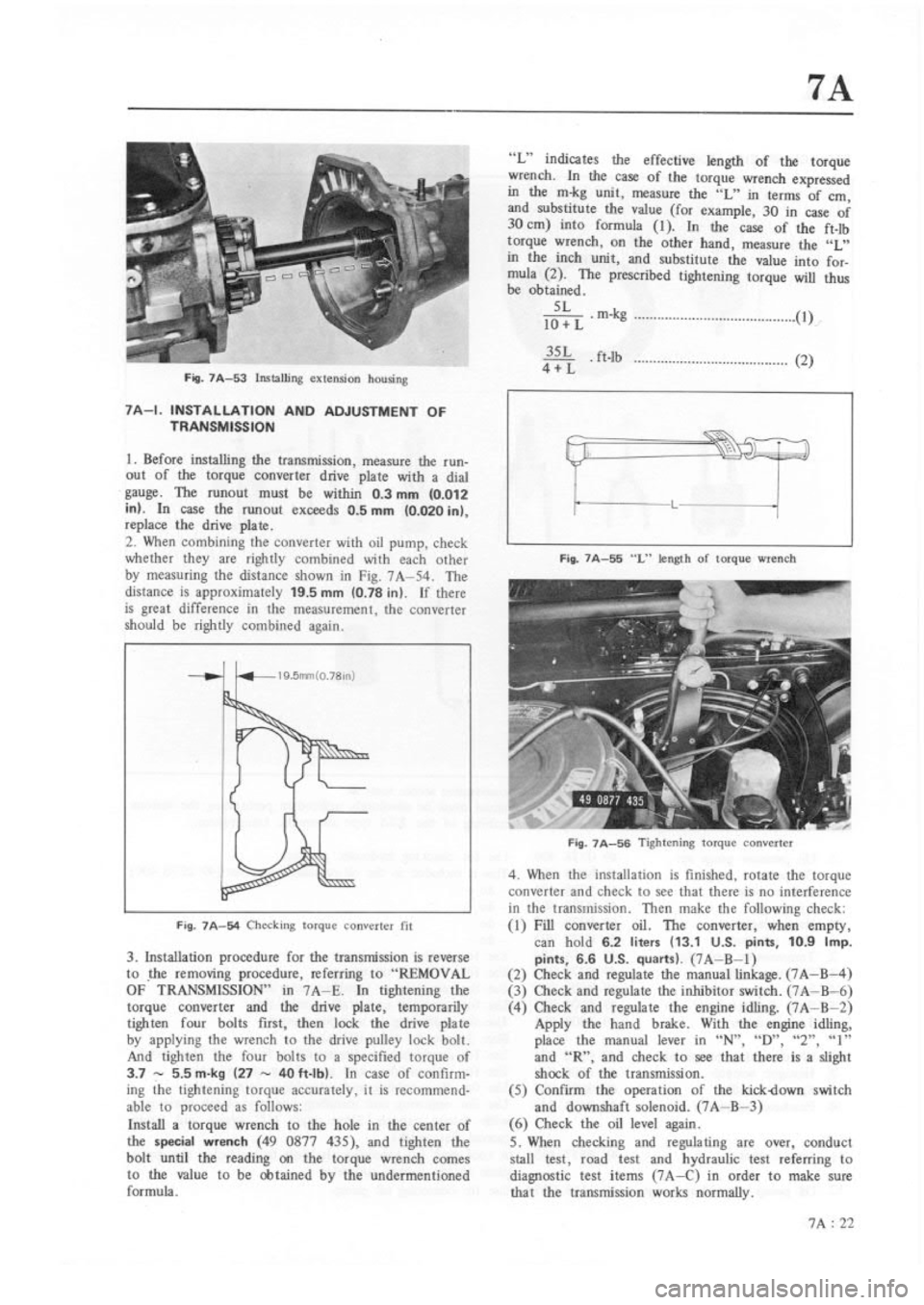 MAZDA RX-3 1975  Workshop Manual 