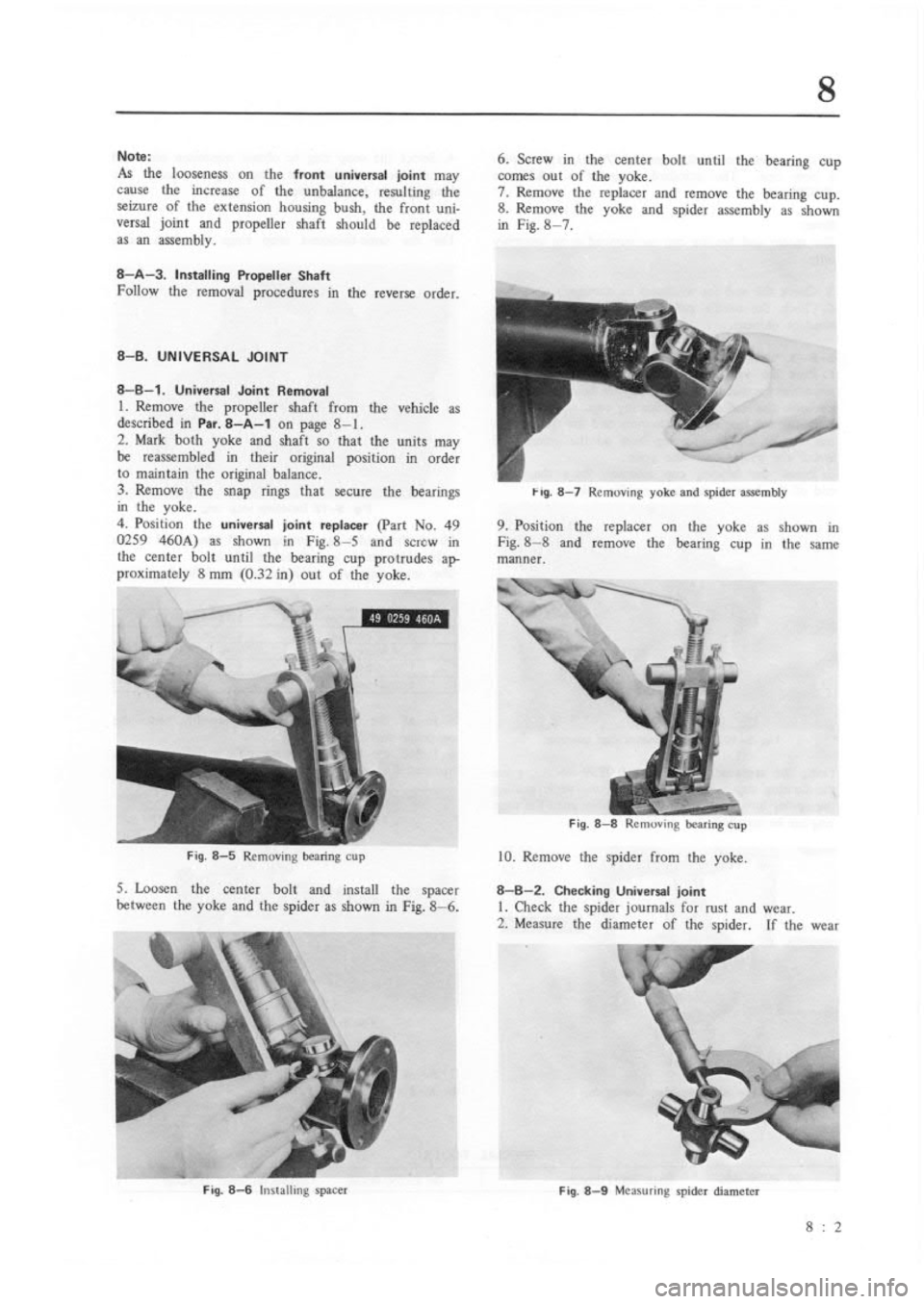 MAZDA RX-3 1975  Workshop Manual 