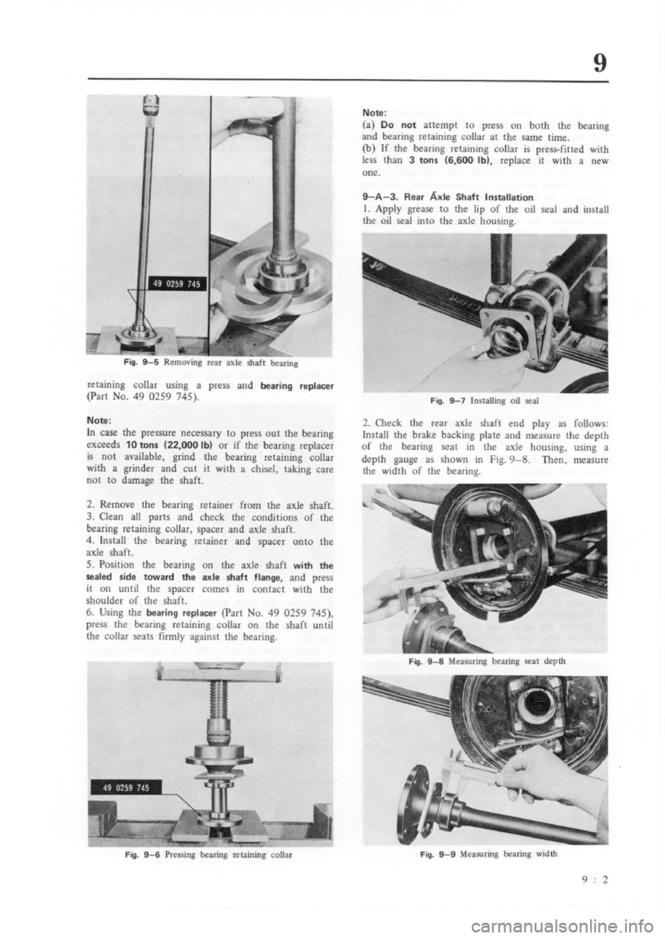 MAZDA RX-3 1975  Workshop Manual 