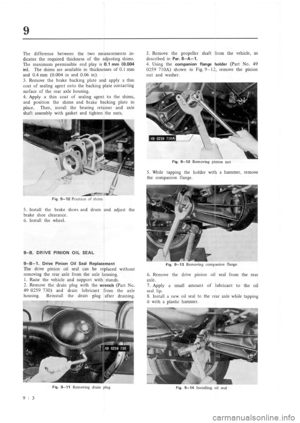 MAZDA RX-3 1975  Workshop Manual 