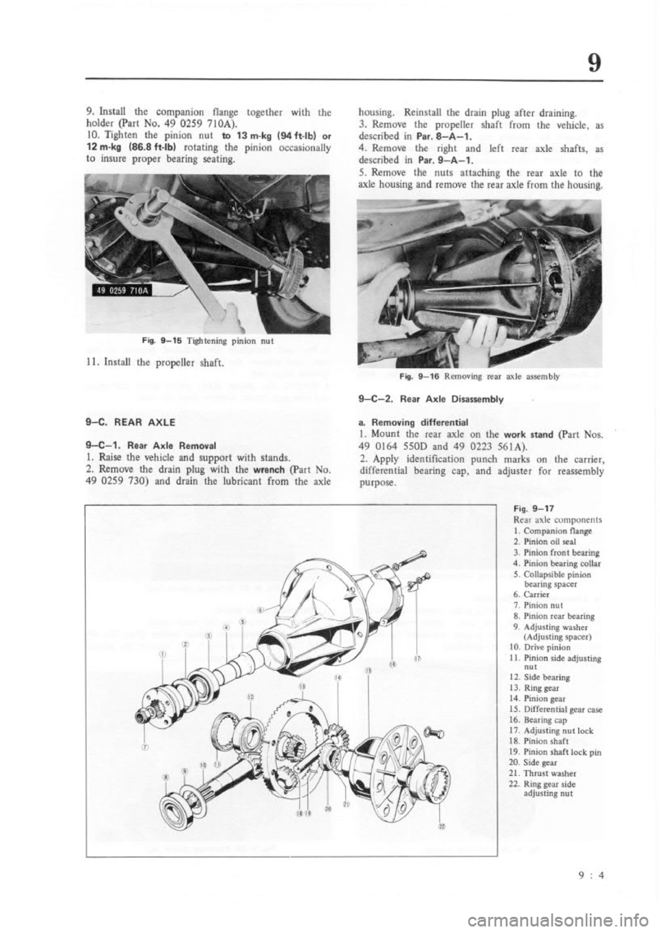 MAZDA RX-3 1975  Workshop Manual 