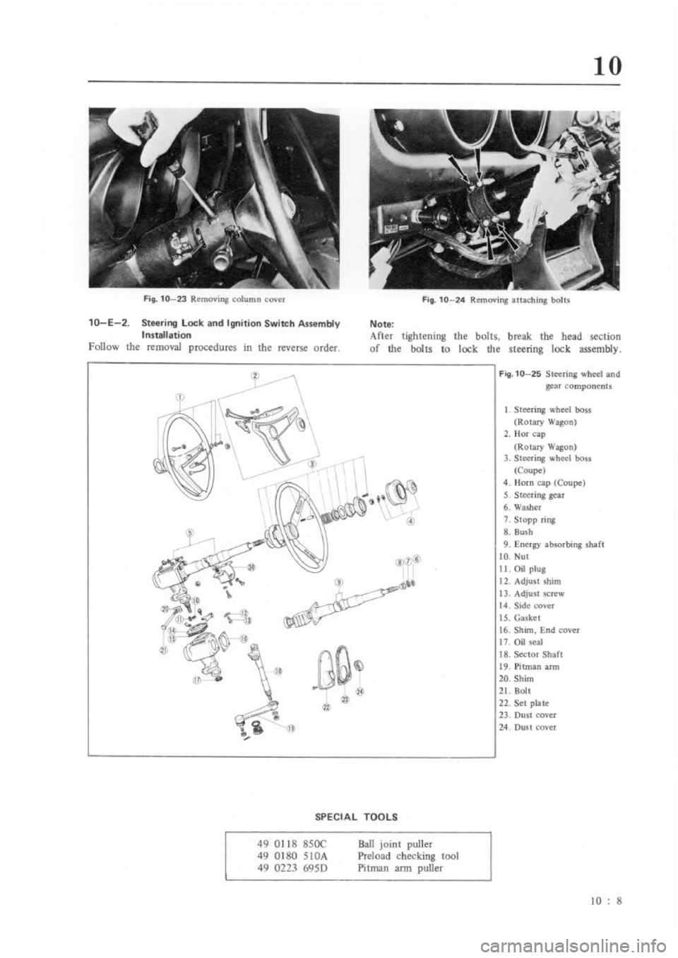 MAZDA RX-3 1975  Workshop Manual 
