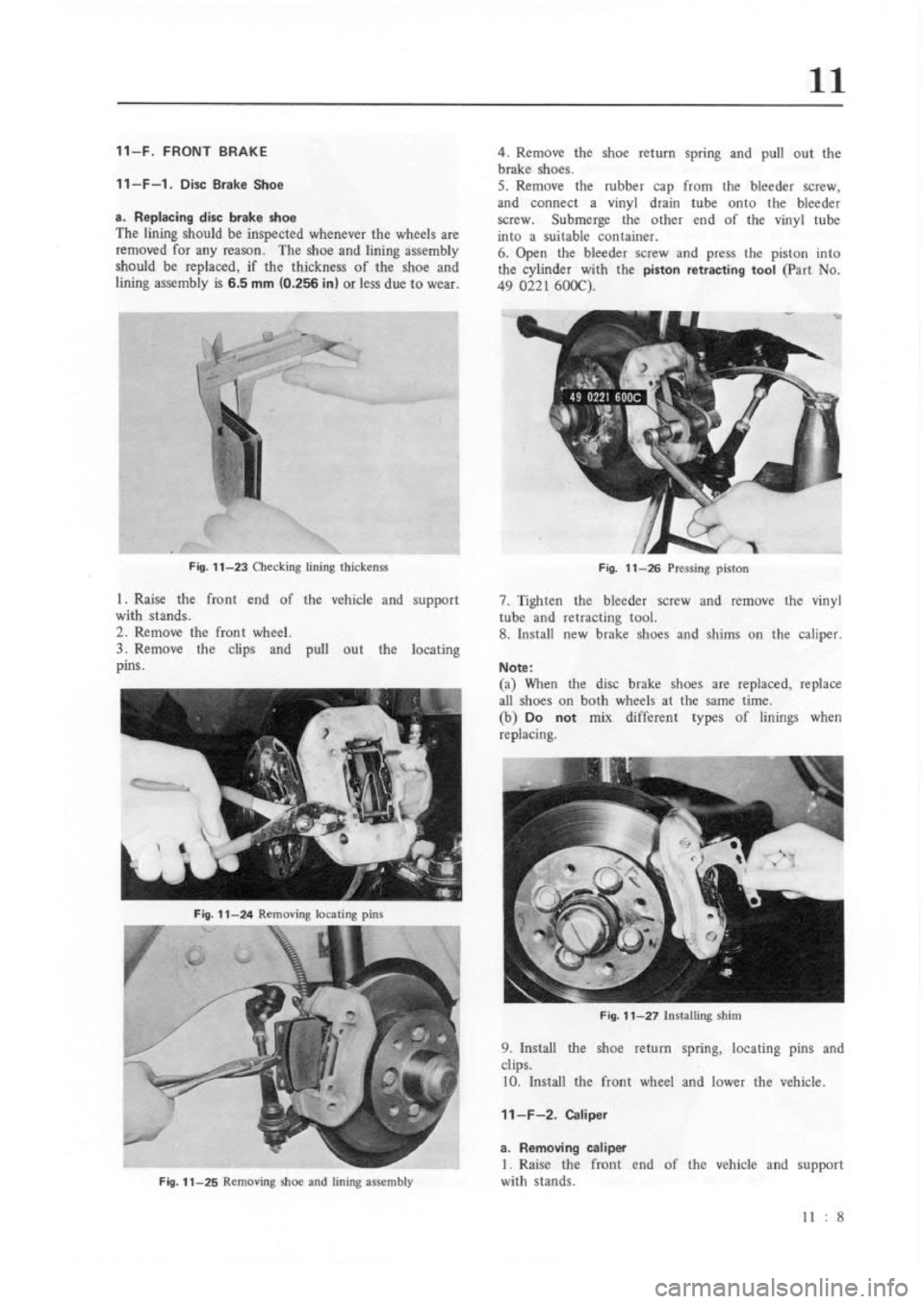 MAZDA RX-3 1975  Workshop Manual 